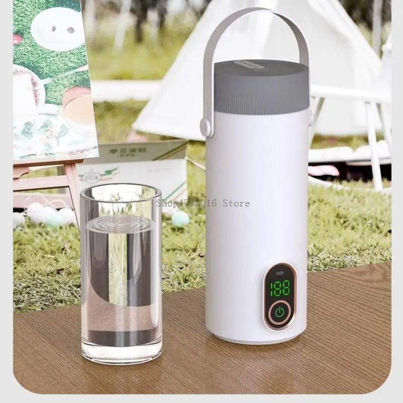 Wireless  400ml Water Warmer Stainless Steel Tea Kettle with Fast Heating