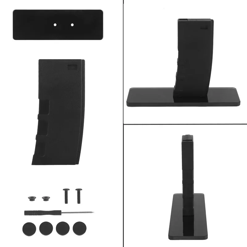 Rifle Display Stand for AR 15/M4 Mag Mount AR 15 Style Rifle Rack for GBB/AEG  AR-15 Shooting Mount and Sighting Stand