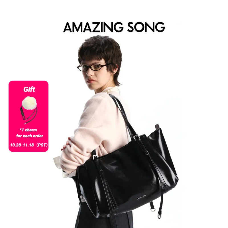 Amazing Song Donut Tote Bag Lightweight Large Capacity Fashionable Bag