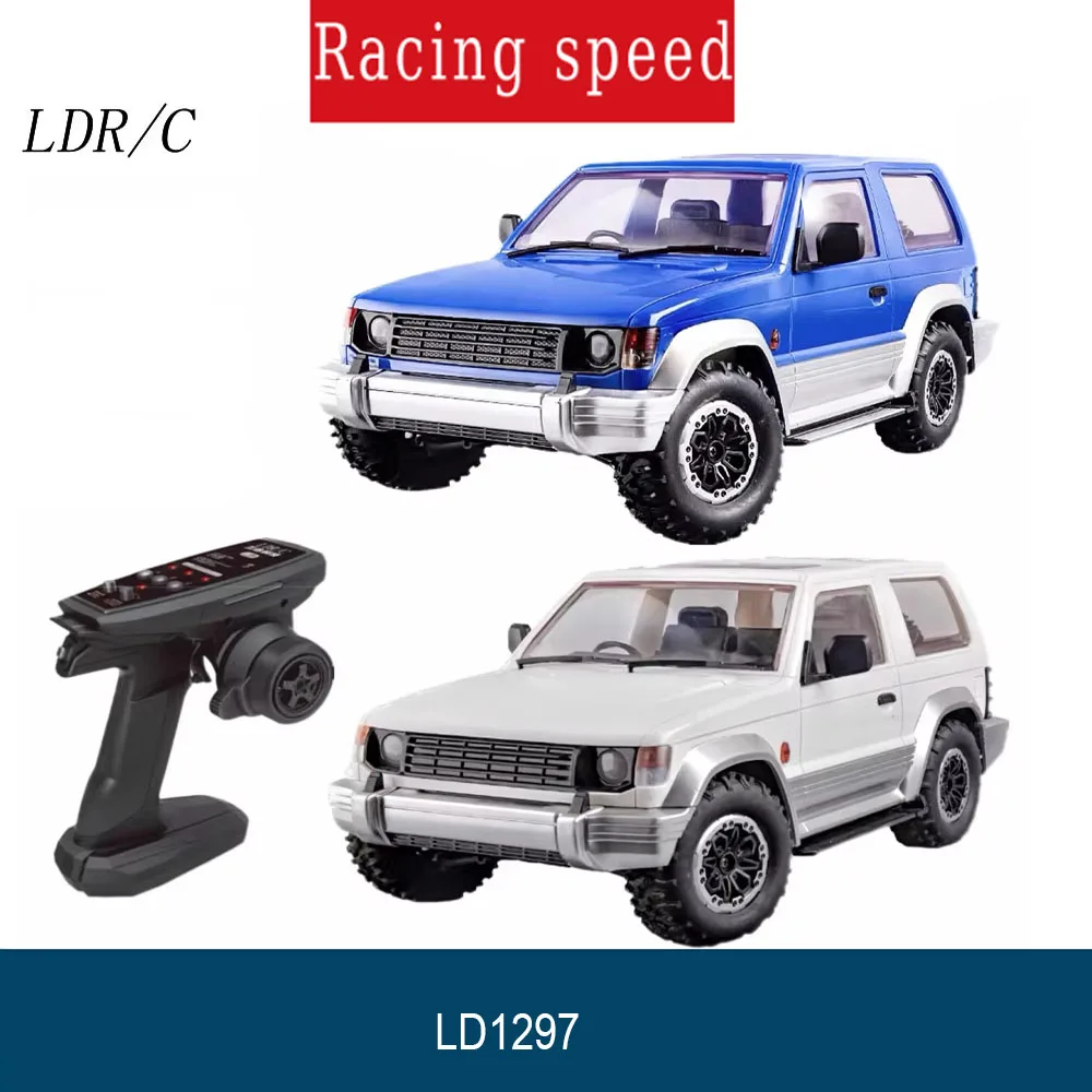 

LDRC 1/14 LD1297 RC Remote Controlled Car With Lighting Variable Speed Car Four Wheel Drive Drift Racing Model Toy Boy Gift
