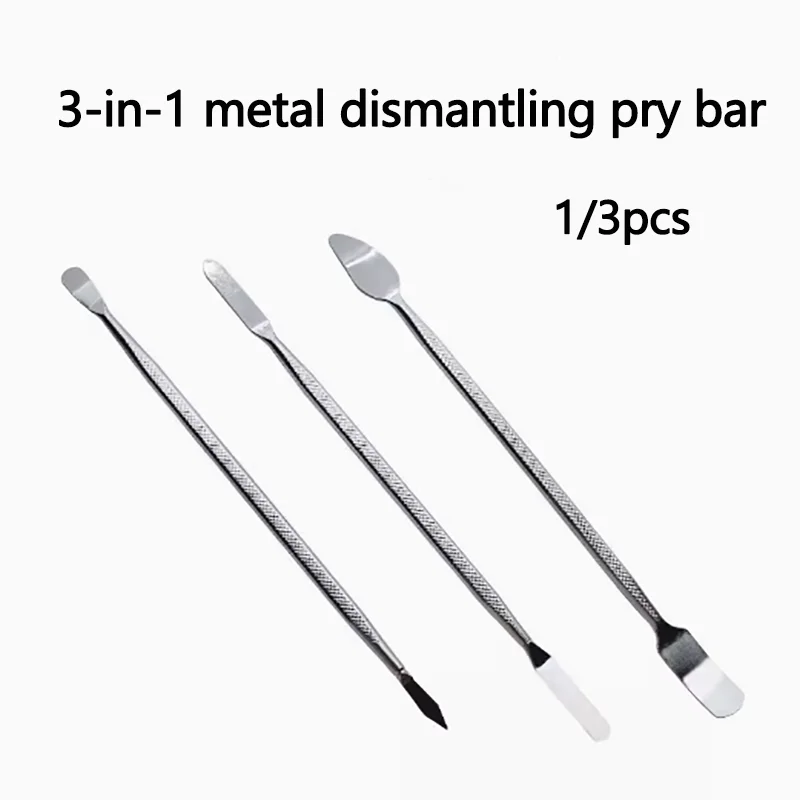 

Stainless steel metal pry bar repair TV repair LCD screen Removing shell pry shovel removing machine Removing screen tools