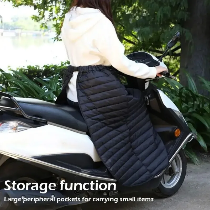 Leg Apron Thermal Blanket Scooters Leg Apron Cover Knee Blanket Warmer For Vespa GTS Waterproof Windproof Motorcycle Quilt