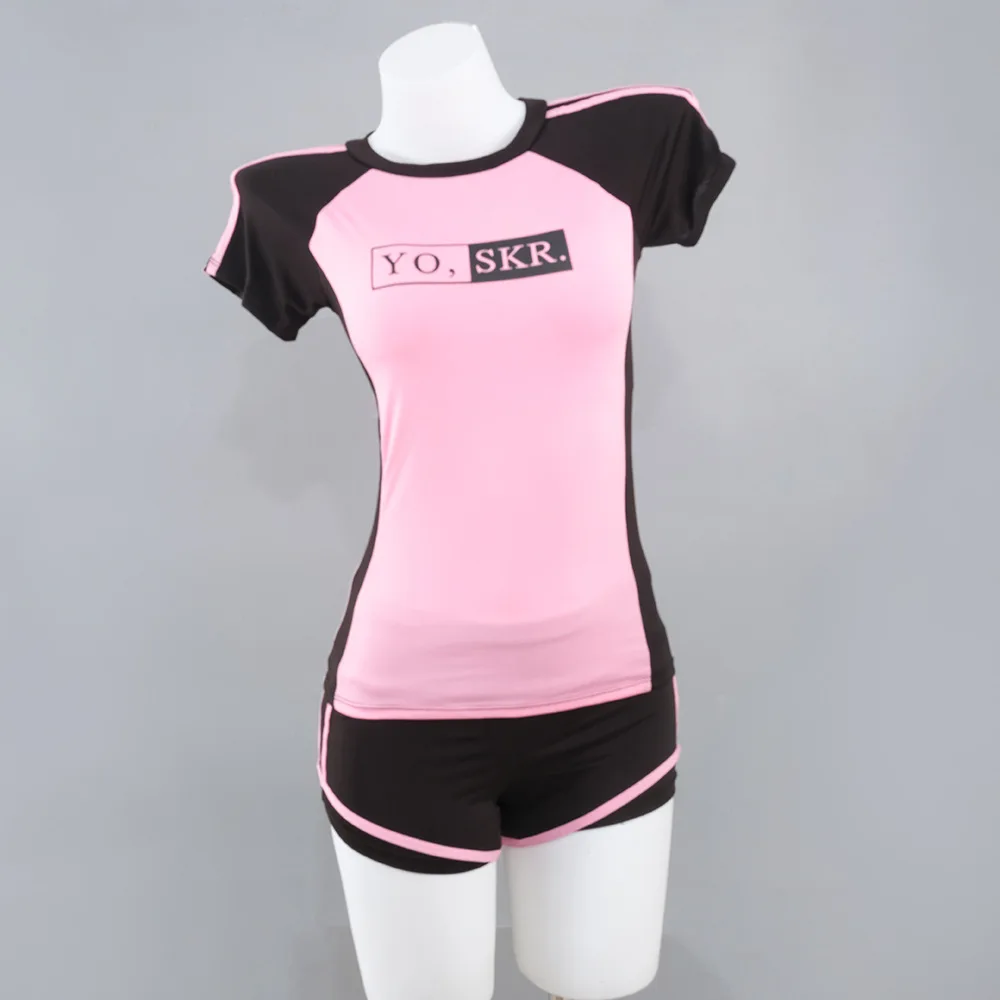Sports Split Conservative Hot Spring Swimsuit Two Piece Set Fashionable Cover Belly and Look Thin Conservative Swimming