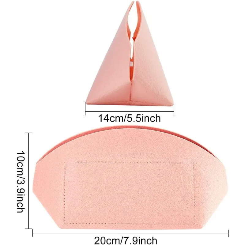 Inserto Organizer per borsetta in feltro per LV Alma BB Shell Shaper Tote Bag Organizer fodera in feltro portatile borsa Organizer ordinata in borsa
