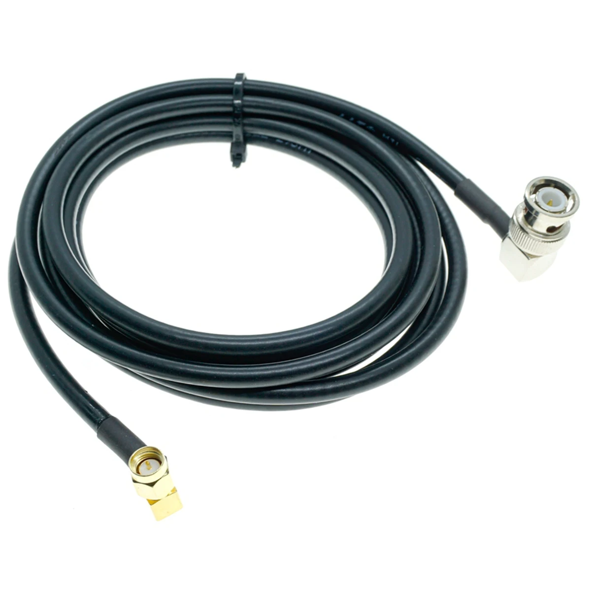 RG58 BNC MALE Right angle to SMA MALE RA Jumper RF Coaxial Extension 50 Ohm Cable