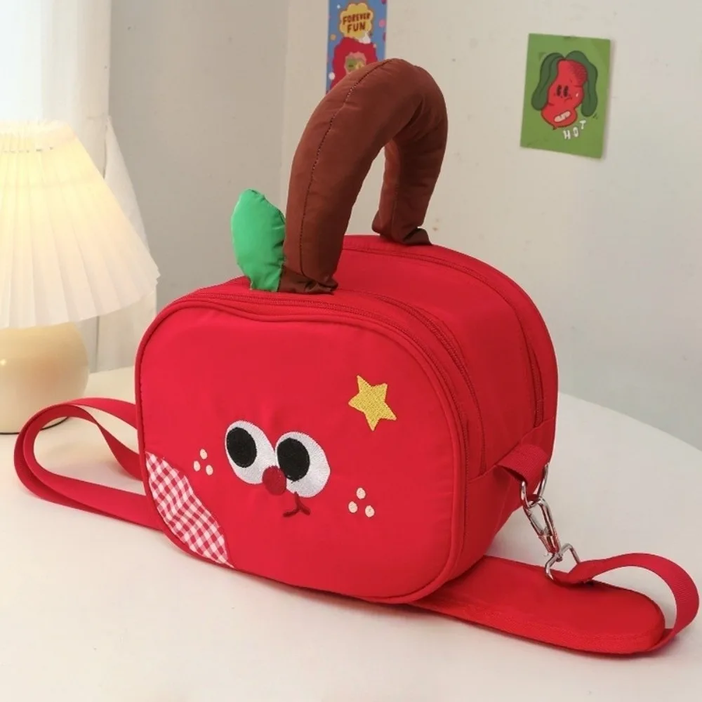 

Storage Fruit Plaid Makeup Bag Portable Large Capacity Waterproof Camera Bag Multifunctional Handle Travel Cosmetic Container