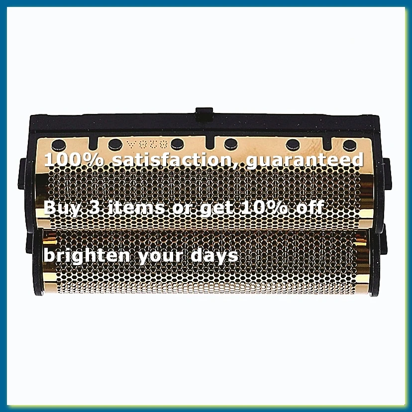 Shaver Replacement Cutter Net+Cutter Head for 17150 17200 Washable 3D Intelligent Floating Shaving Blade GoldA09G
