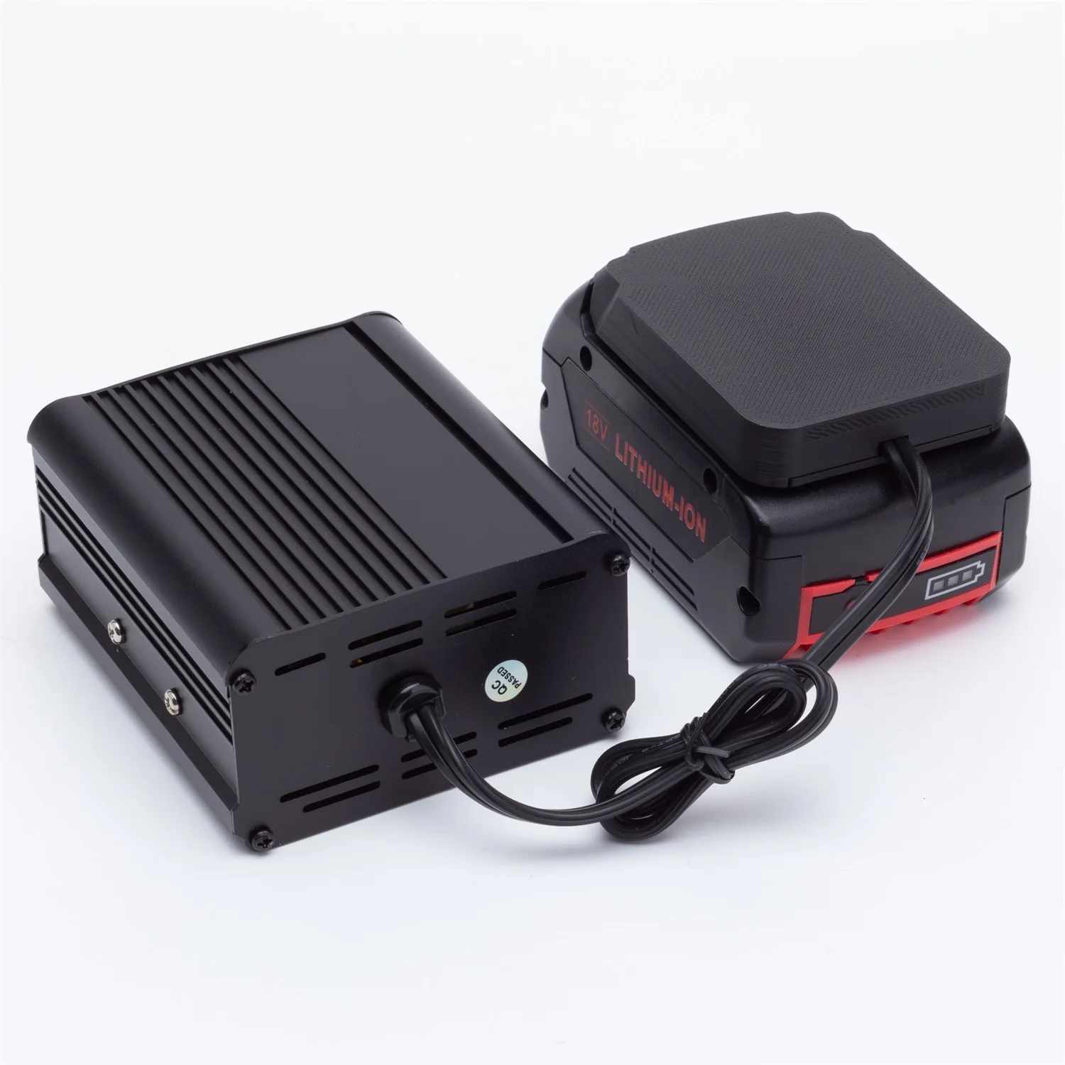 Power Inverter For Bosch 18V Li-ion Battery Portable Power Station Supports USB output: 5V 2.4A Emergency Backup power