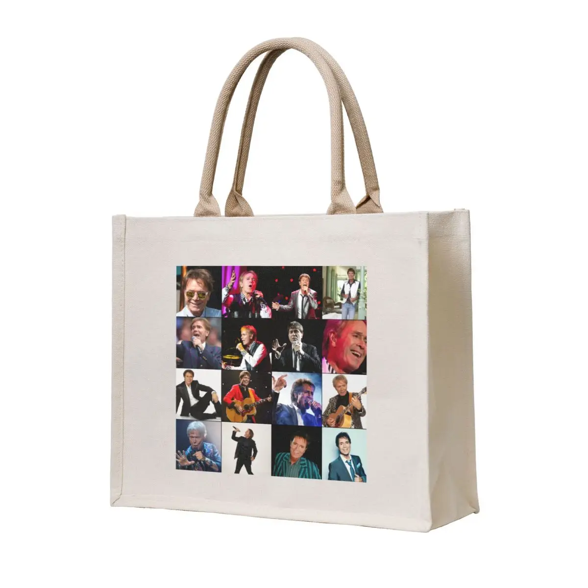 

Cliff Richard Photo Collage Tote Bag personalized tote Custom bag Handbags