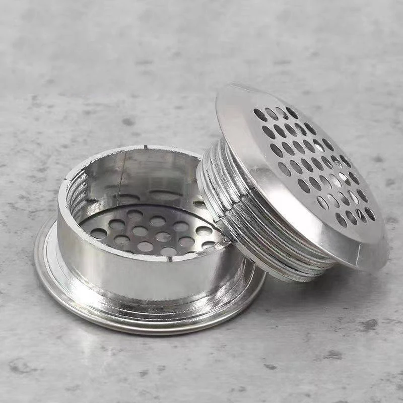 

Double Sided Stainless Steel Ventilation Hole Cabinet Vent Cover Shoe Wardrobe Air Ventilation Mesh Hardware