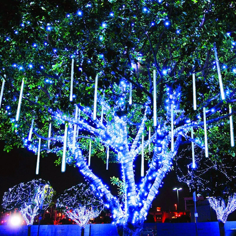 Lámpara LED decorativa de Navidad para jardín, árbol, boda, fiesta, vacaciones, decoración de Año Nuevo 2025, 30cm/50cm