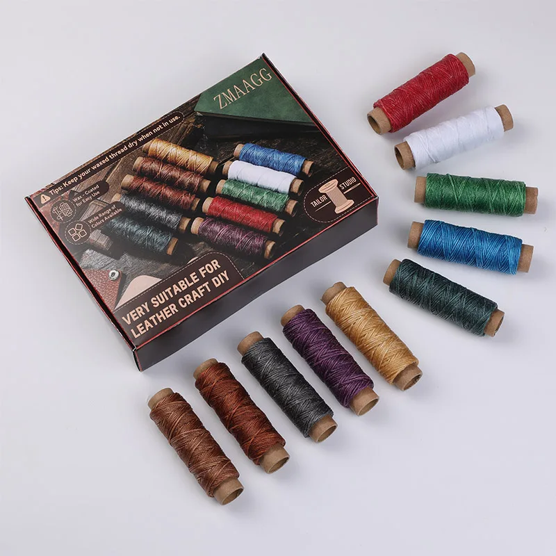 

Zmaagg Sewing thread set, 10 pieces of sewing thread, wax thread, sewing supplies