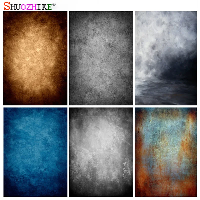 

Vinyl Custom Vintage Photography Backdrops Props Grunge Portrait Hand Painted Theme Photo Studio Background LCJD-21