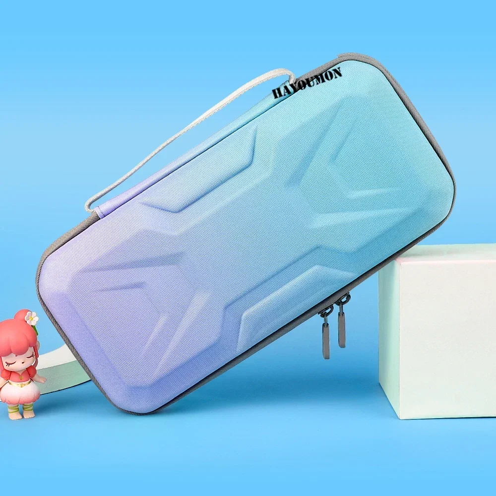

Дорожный чехол градиентного цвета для переноски Switch 2 Model 2025, сумка для хранения игровой консоли, жесткая защитная сумка из ЭВА для NS 2