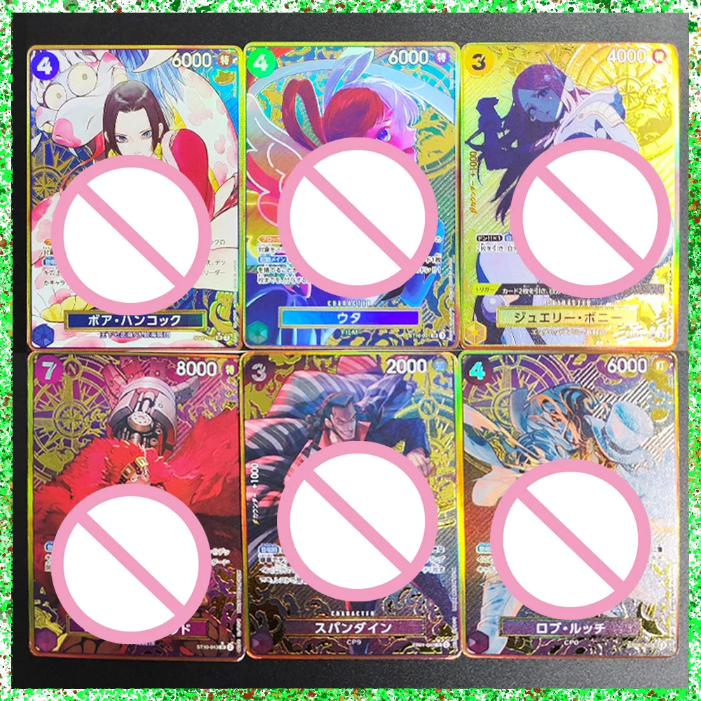 One Piece Sammlerstücke Karte DIY ACG Göttin Geschichte Anime Rob Lucci Jyabura Jesus Burgess Jungen Spiele Spielzeug Festivals Geburtstagsgeschenke