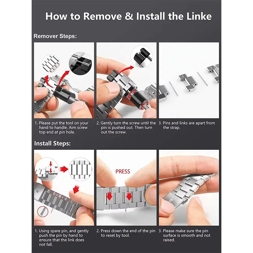 Luxury 18MM Metal Band For Xiaomi Mi Smart Watch Straps Stainless Steel Bracelet For Garmin Vivoactive 4S/Venu 2s Wristbands