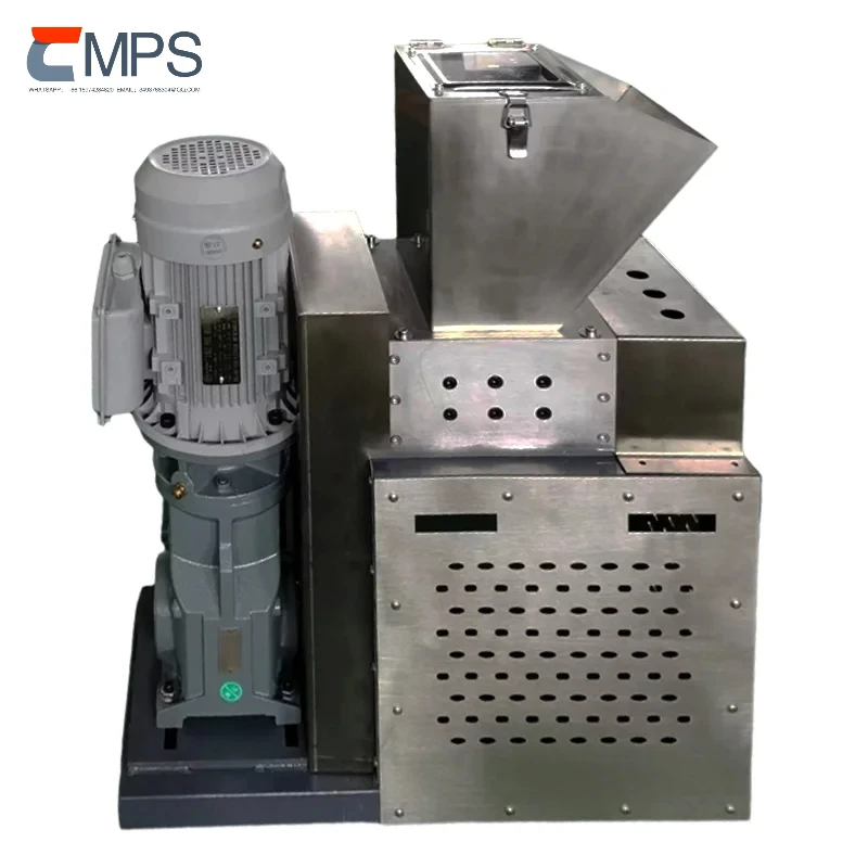 

S100 Mini Shredder Dual Axis Shredder 220V Plastic Waste Environmental Recycling Tear Apart Plastic Rubber Hard Paper Bottles