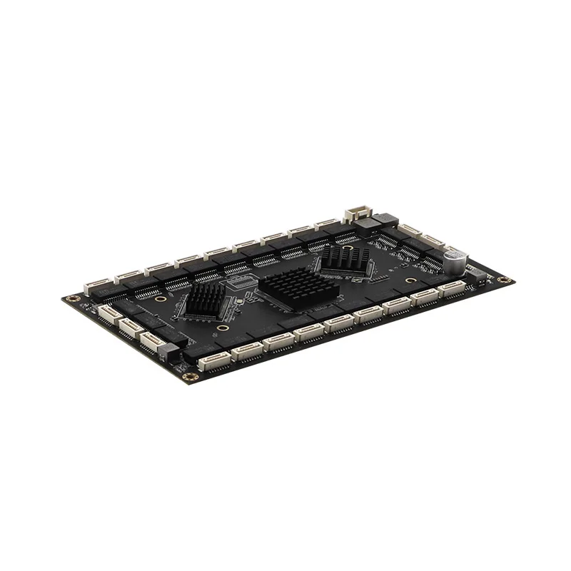 Industrial-grade 24-port gigabit switch module outdoor display screen ultra-high stability Ethernet switch mainboard