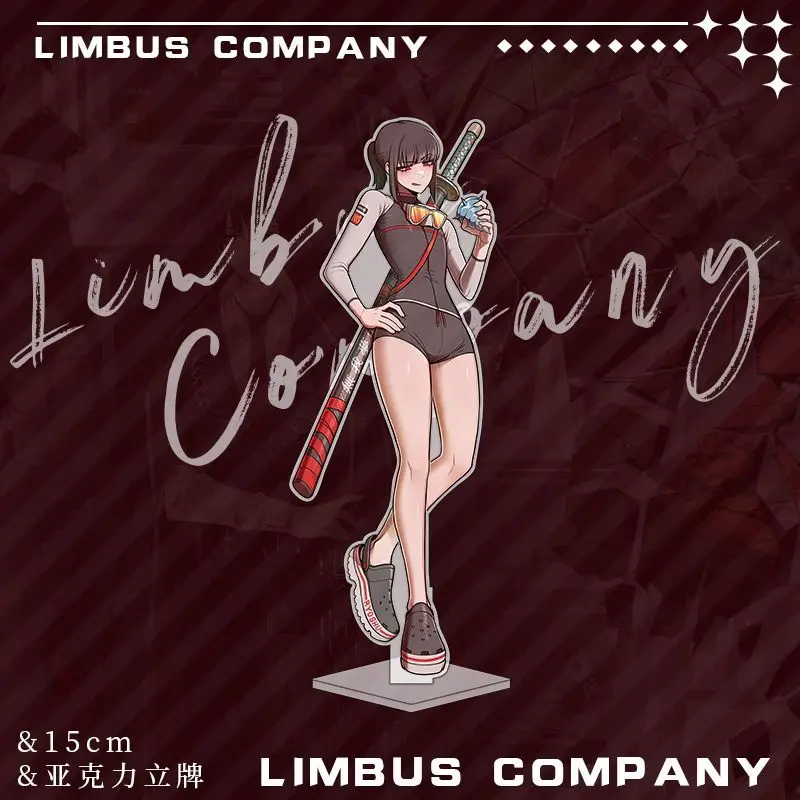 عمل المحيطة الشكل الحلي كوس لعبة شركة Limbus Ryoshu فاوست سنكليردون كيشوت الاكريليك حامل أرقام لعبة هدية للأطفال