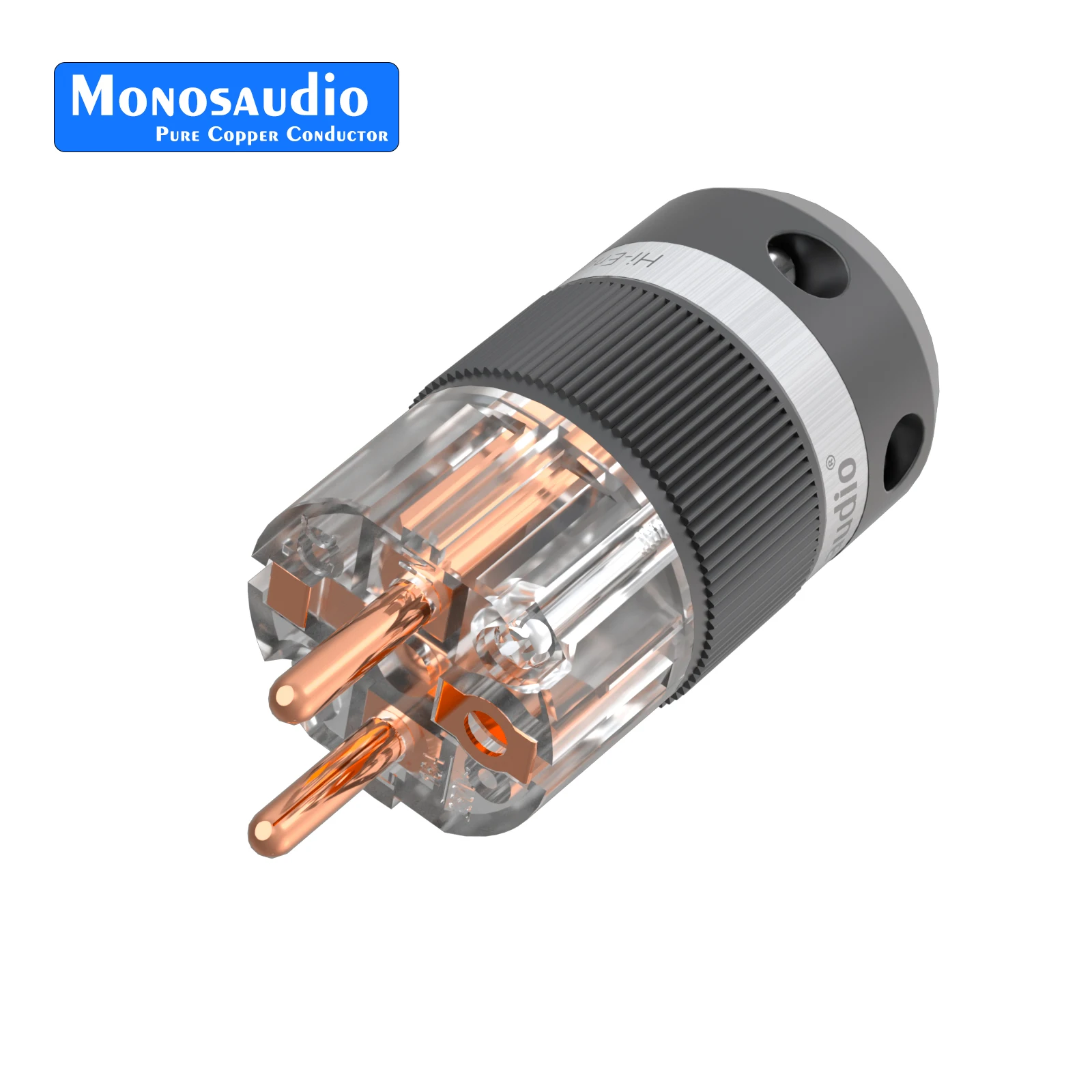 

Monosaudio E/M/F101 Аудио штекер питания 4N 99,998% чистая медь, золото/родиевое покрытие, версия для ЕС/США, Hi-Fi IEC C15, гнездовой разъем