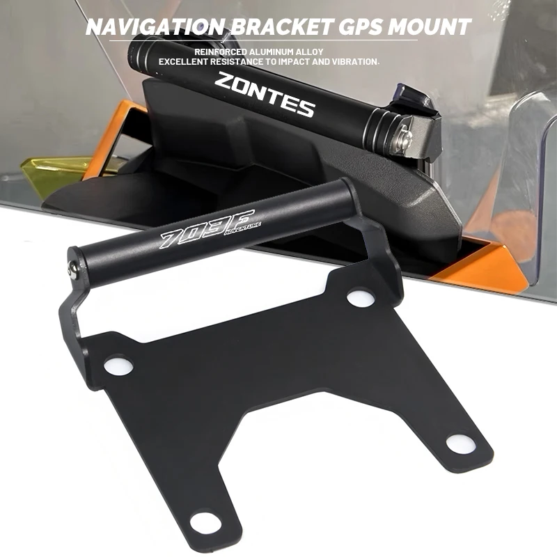 

ZT703F 703 F ZONTES For ZONTES 703F 2024 2025 Anti Vibration Bracket Cellphone Phone GPS Navigation Stand Holder Extension Bar