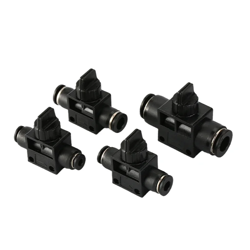 Conector de tubo de ajuste neumático de mejor calidad, acoplamiento de liberación rápida, 4mm, 6mm, 8mm, 10mm, 12mm, conectores de tubo PU PV PE HVFF PY
