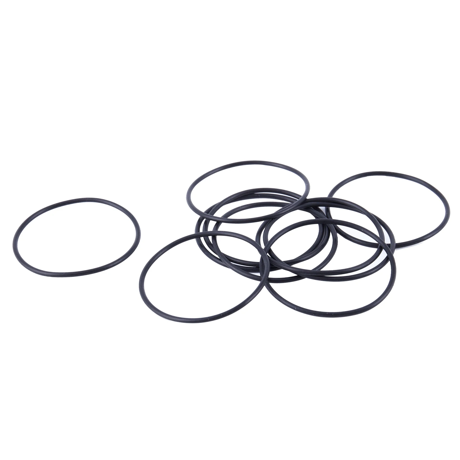 

MALL 10Pcs Black Rubber Oil Filter Gasket O-Ring gasket 38mm x 35mm x 1.5mm