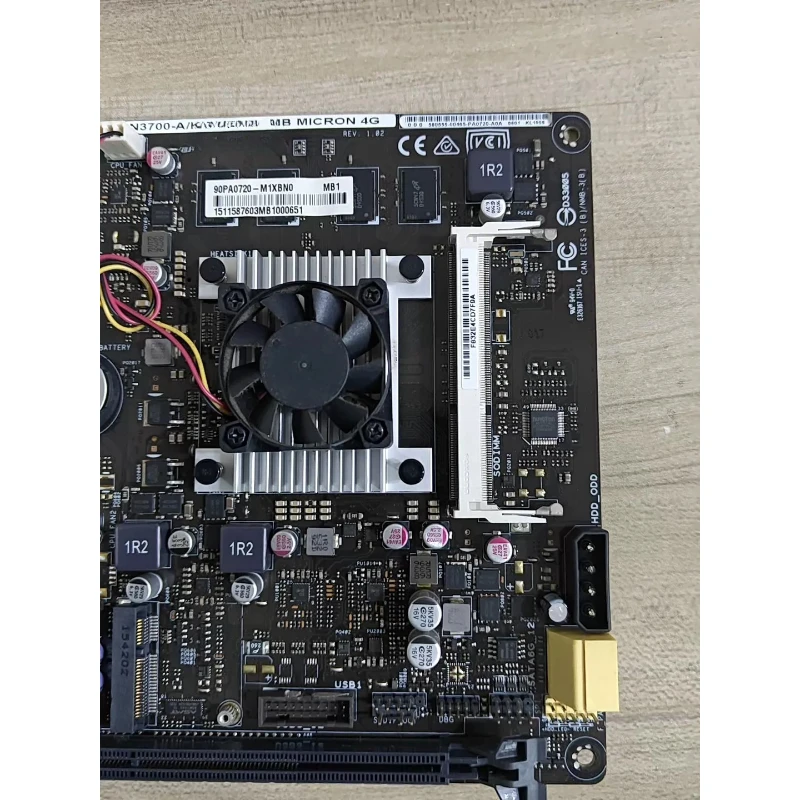 

Материнская плата K20CE-N3700, четырехъядерный процессор N3700, TDP 6 Вт, встроенные 4 ГБ DDR3, Gigabit Ethernet, двойной SATA, 19 В, 5525, питание постоянного тока, 17x17 см, для ASUS