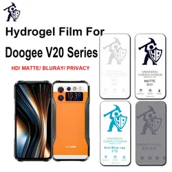 2pcs HD Screen Protector For Doogee V20 Pro Matte Hydrogel Film For Doogee V20S Eye Care Anti Spy Protective Film