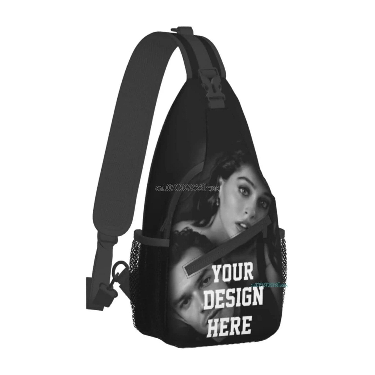 Custom Sling Bags You Own Design Personalized Multipurpose Shoulder Backpack Customized Crossbody Bag Travel Hiking Chest Bag