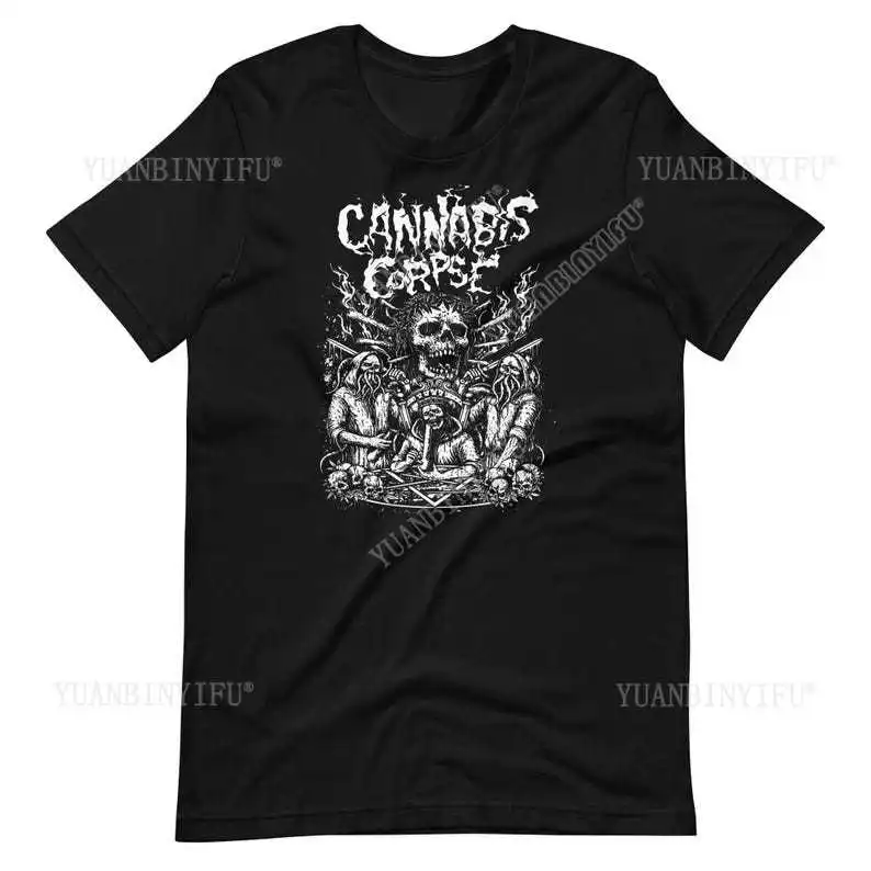 

Cannabis Corpse Premium T-Shirt Death Metal T-Shirts Metalhead Clothing Gifts for Death Metal Lovers