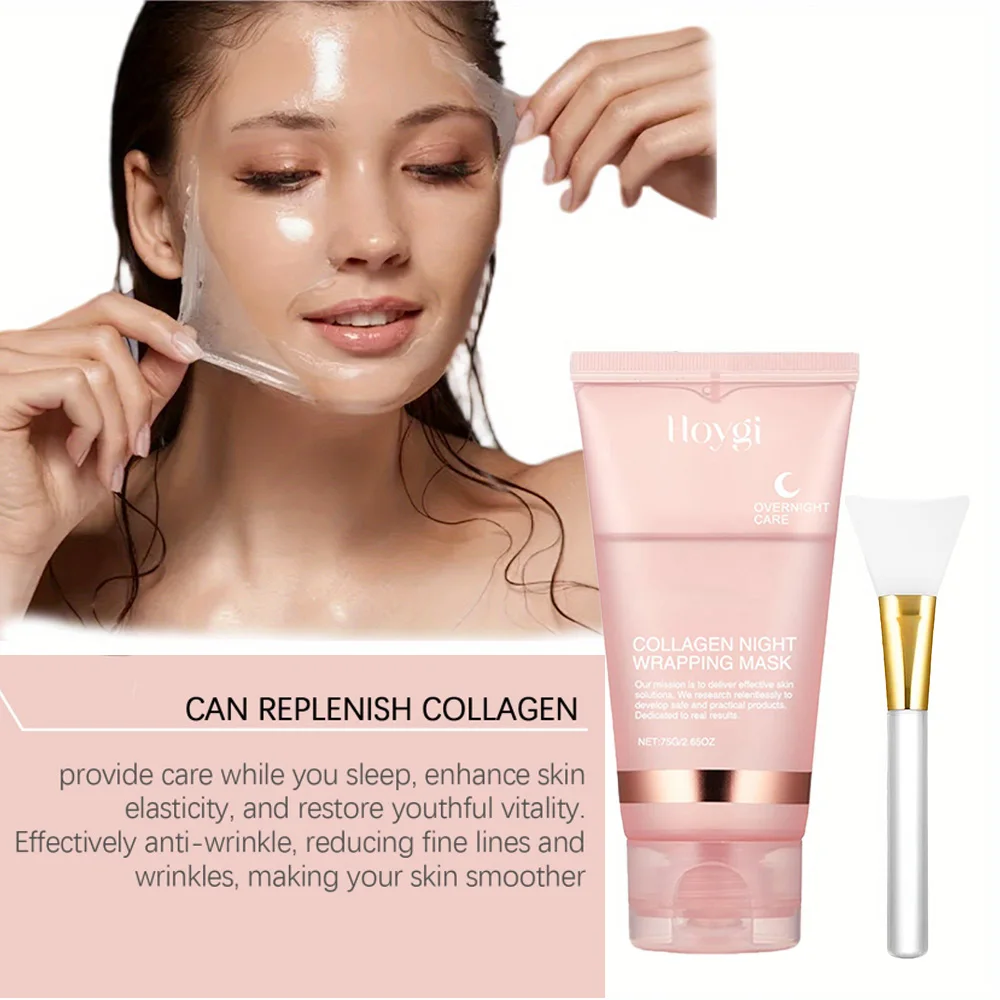 Masque peel-off au collagène, nettoyage doux du visage, hydratation ultime et alimentation: «Masque peel-off au collagène