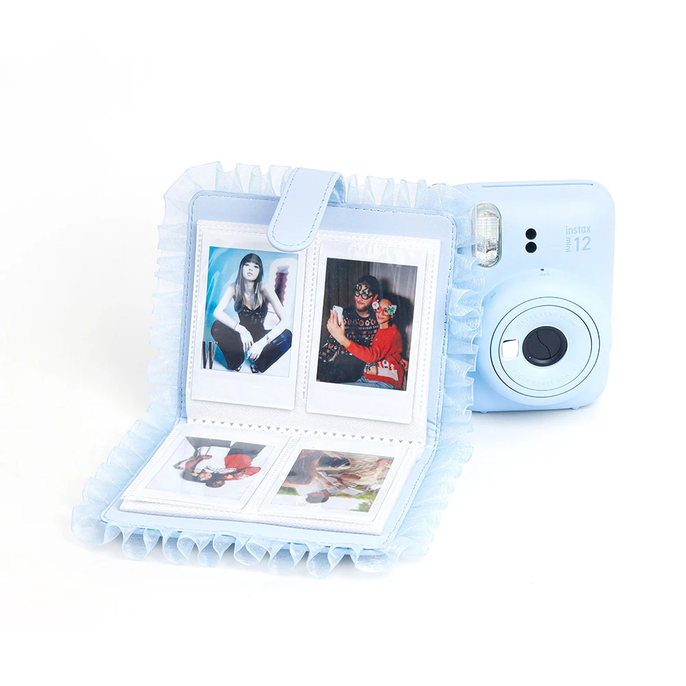 64 Pockets 3 Inch Photo Album Book For Fujifilm Instax Mini 11 12 8 7s 70 25 90 LiPlay LINK SP-1 SP-2 Instant Camera Card Holder