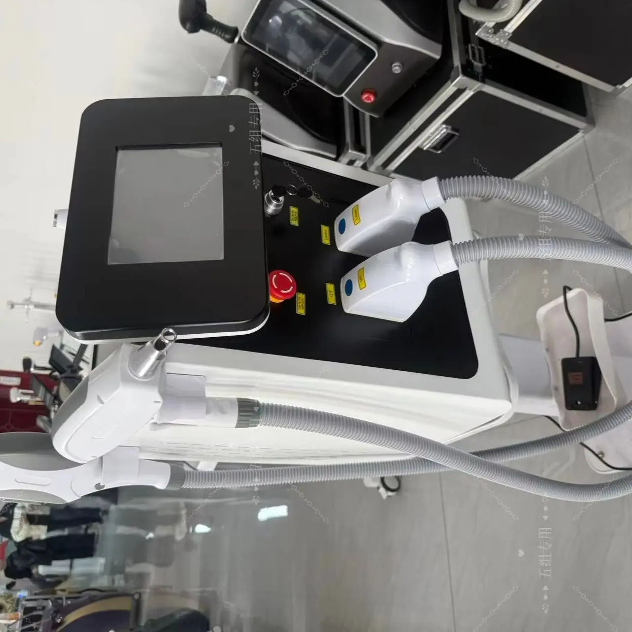 IPL Hair Removal Laser 3 in 1 Beauty Device E light RF Nd Yag Laser for Permanent Hair Removal, Tattoo Removal , Anti wrinkle