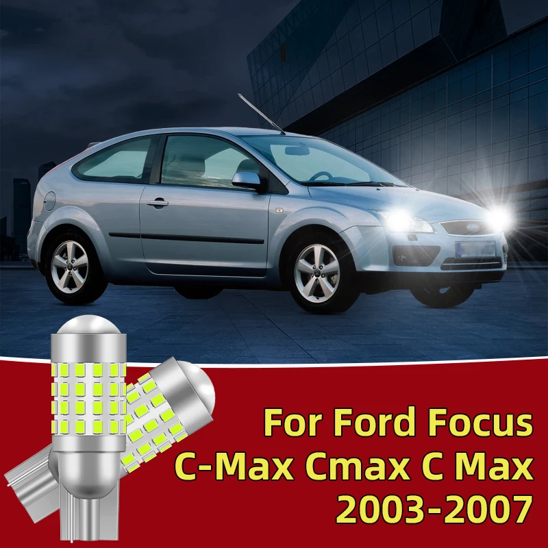 

2PCS For Ford Focus C-Max 2003-2007 Car Led Traffic Bulb width light side marker position Signal Lamp 12V24V Clearance Lights