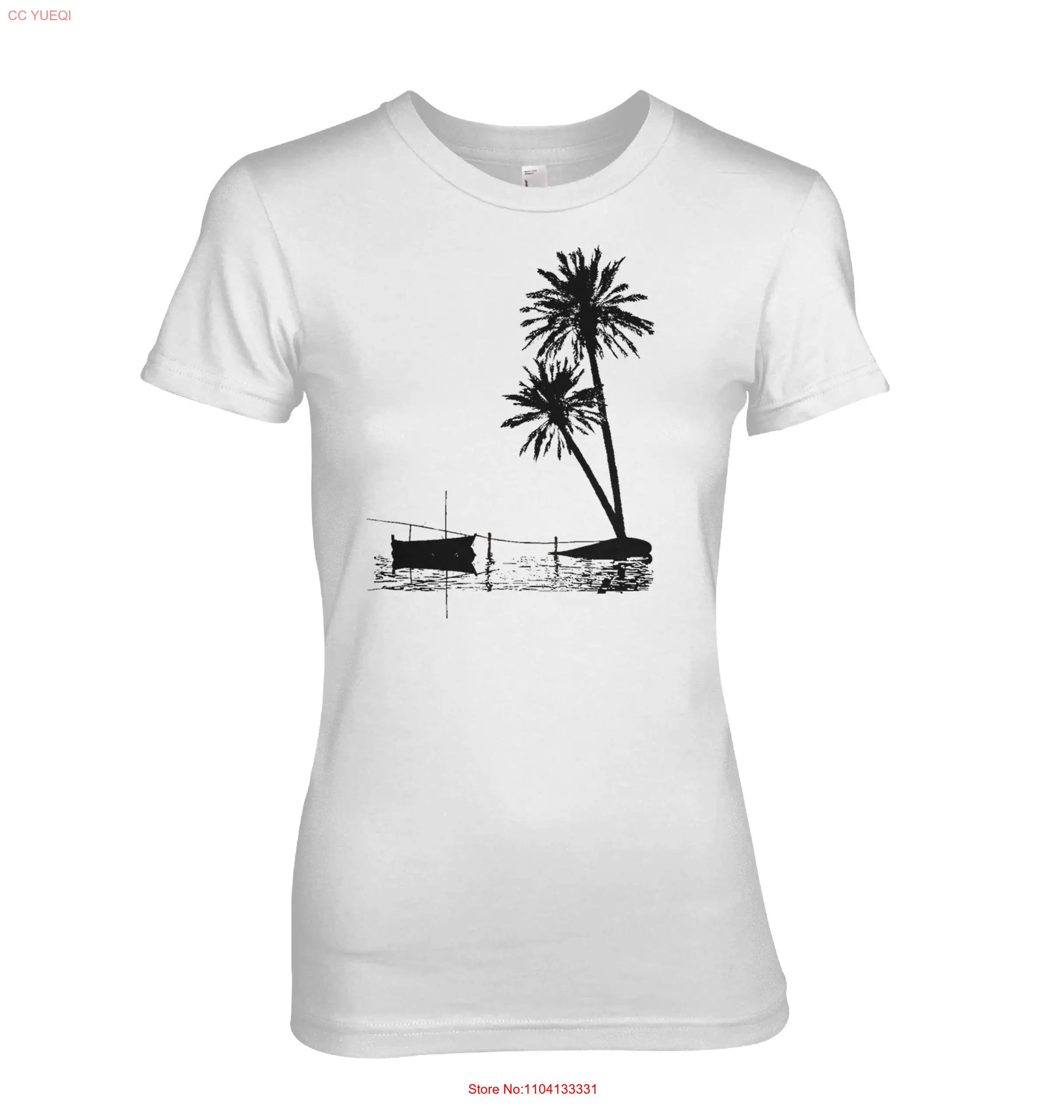 MALDIVES Tropical beach paradise evening sunset screen printed T Shirt Mens Ladies kids all sizes long or short sleeves