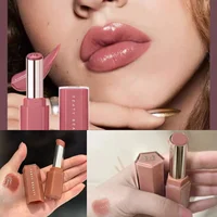 Brillo de labios de terciopelo mate, maquillaje Natural, tinte de labios hidratante resistente al agua de larga duración sin transferencia