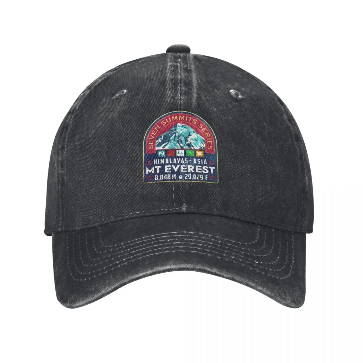 Seven Summits Series MT EVEREST Baseball Cap Mountaineering Luxury Brand Rugby Streetwear Baseball For Men Women's