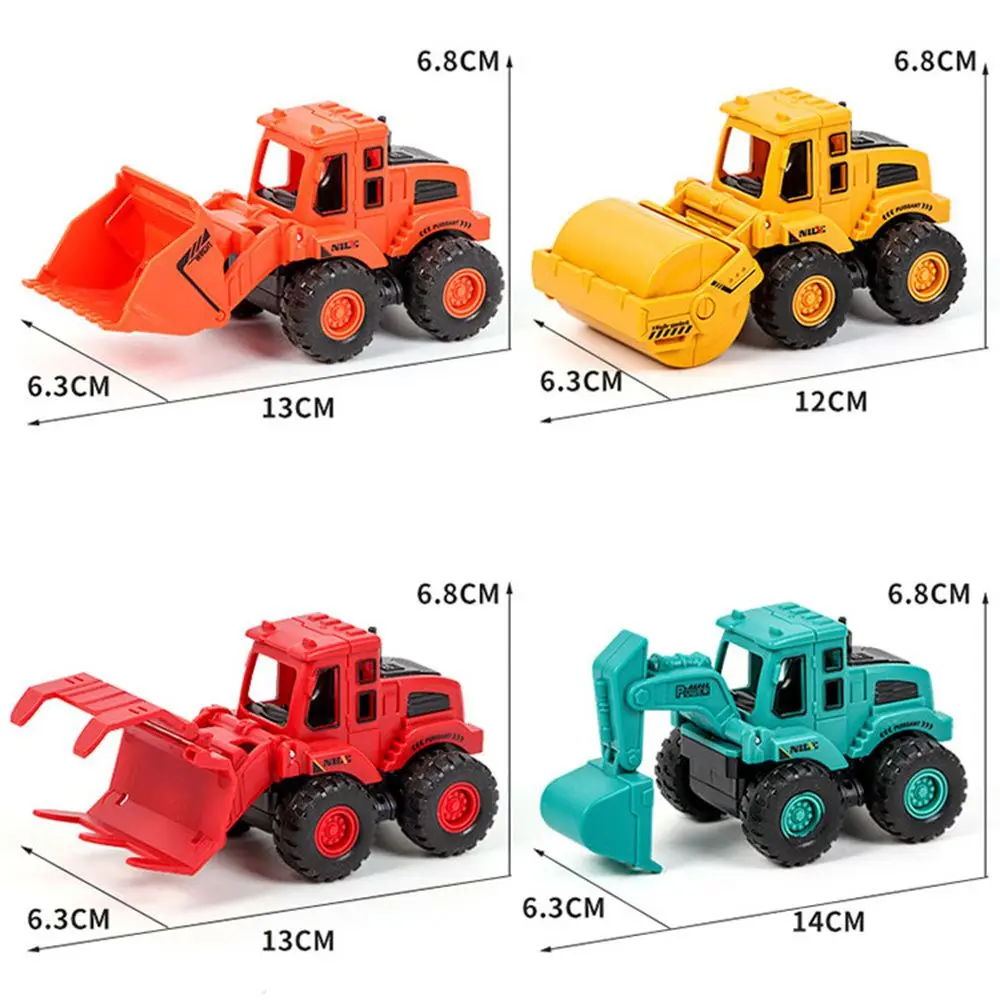 Vehicles Car Play Toy Dump Truck Crane Excavator Educational Toys Pull Back Car Inertia Car Toy Car Play Toy Engineering Car