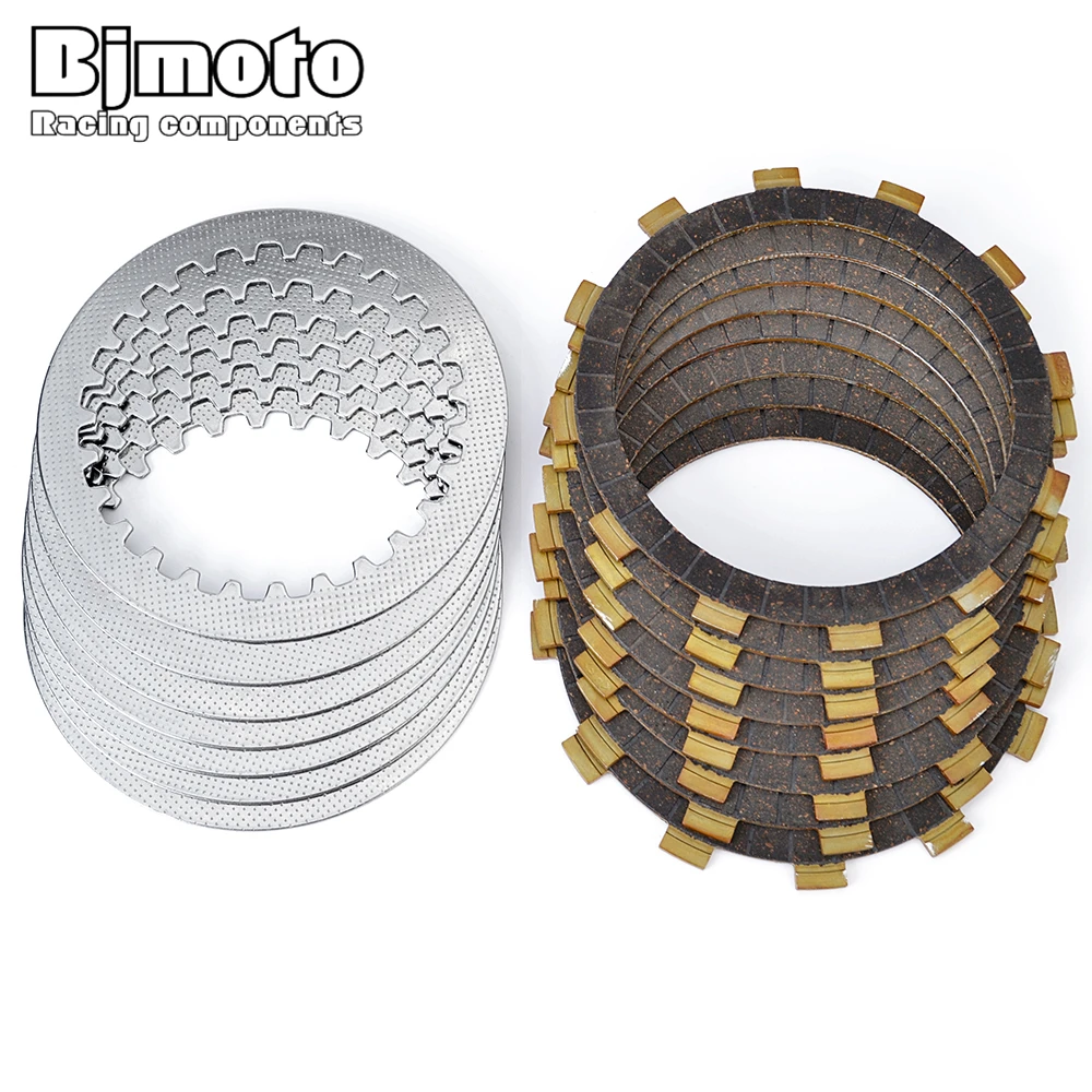 Motorcycle Clutch Friction Plates For Yamaha XJR400 4HM XJ400S Diversion (S-TYPE) XZ550RJ XZ550RK XJ650G XJ650 XJ650LH XJ750