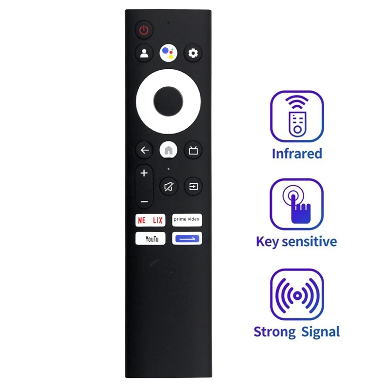 Replace RHA-T2 TC9012 Voice Remote Control For Skyworth Android TV Smart Remote Easy Install Easy To Use