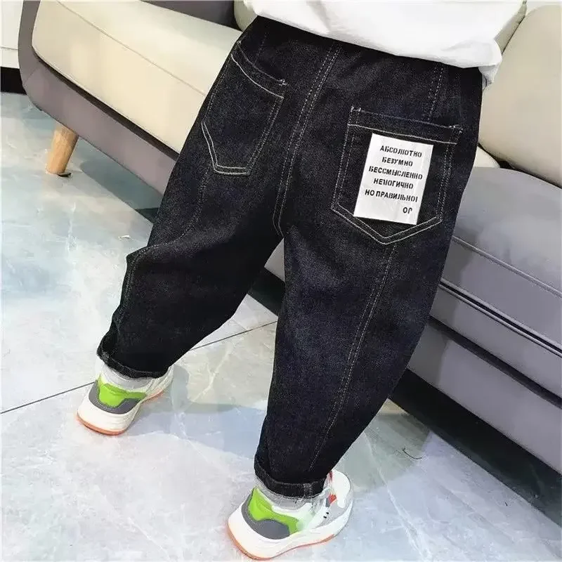 Children's Clothing Boys Jeans Boys new Spring and Autumn Kids Casual Pants Boys Jeans Loose-fit Versatile Casual Pants