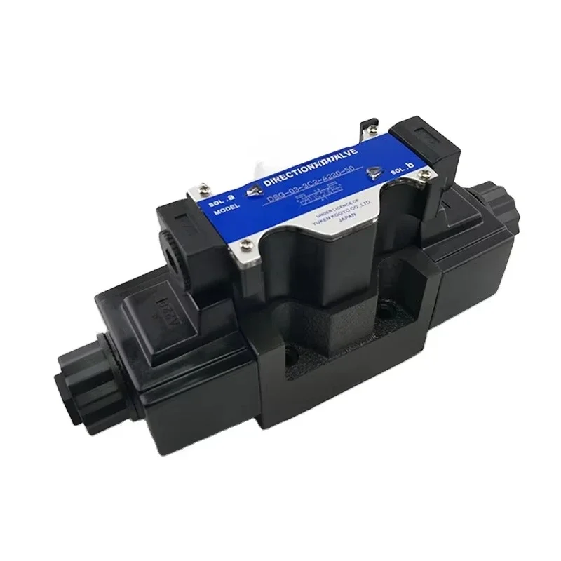 يو كين DSG-02-2B3B DSG-03-2B3B DMG-04-2D DMG-04-2B2-21 DSHG-06-3C60-D24-N1-51D صمام الملف اللولبي الهيدروليكي DSG-01-2B4B-A240-N1-50-L