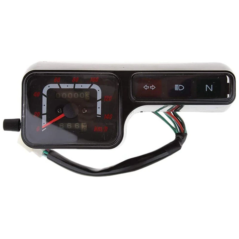 5X Motorcycle LCD Digital Speedometer Tachometer Odometer Gauge For Honda XR250 CRM250 BAJA250