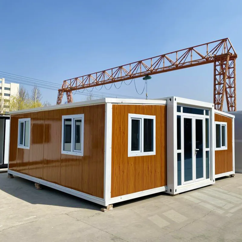 40ft/20ft Container House Prefabricated Houses Mobile Home Modular Building Container Room Double-wing Expanded Container House