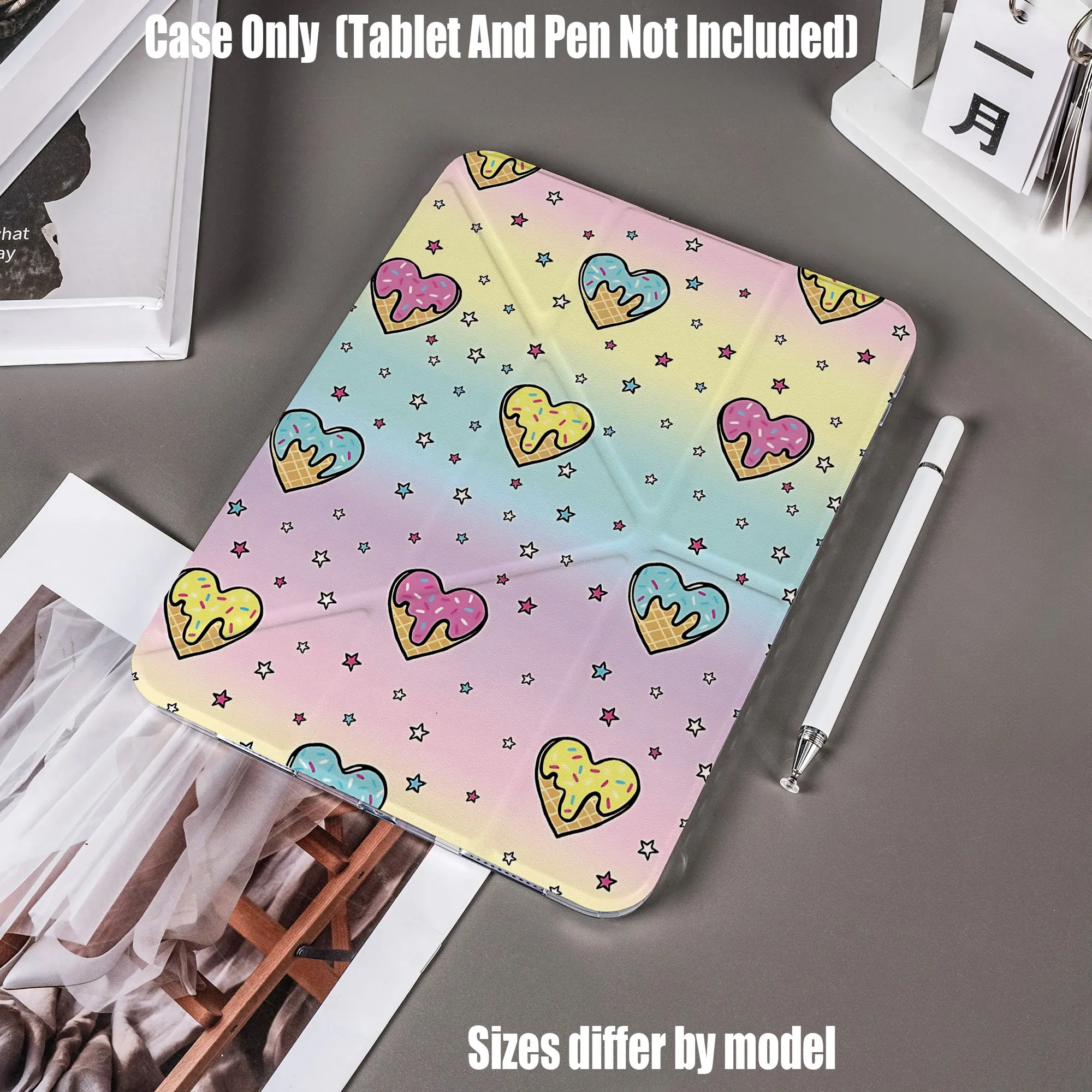 Slim Fit Premium TPU Tablet Cover, Shockproof Durable Lightweight Protective Case for iPad Samsung Huawei Honor Redmi Xiaomi