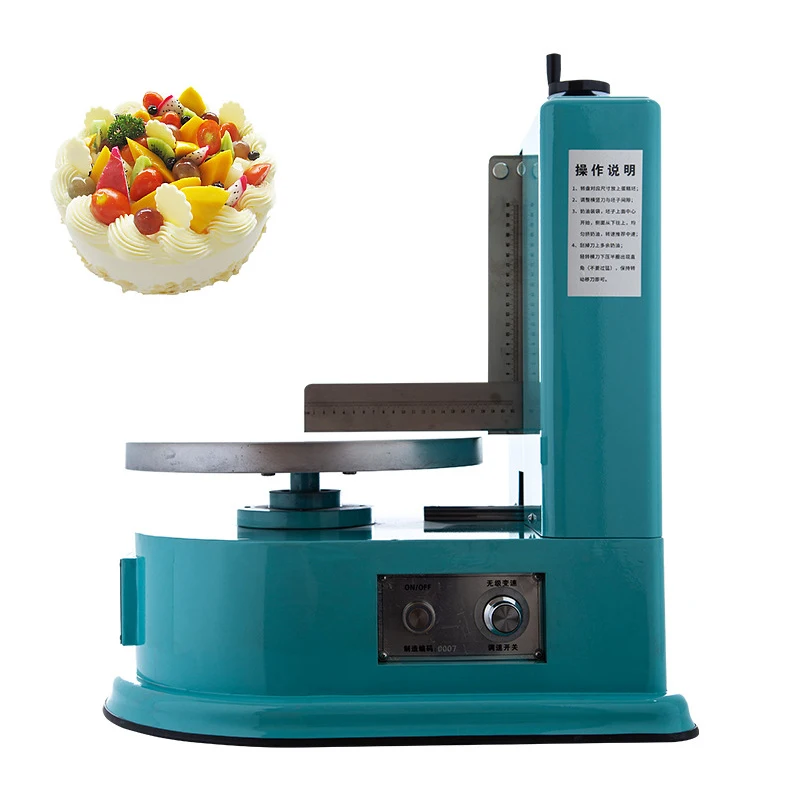 

Round Cake Cream Coating Filling Machine Birthday Cake Spreading Machine Bread Cream Decoration Spreader