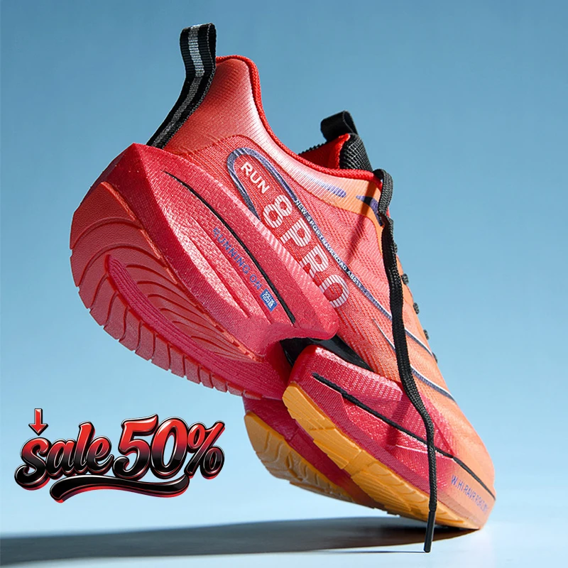 

NEW 2026 Marathon Air Cushion Men Sports Running Shoes Breathable Lightweight Women's Comfortable Athletic Nonskid Sneakers