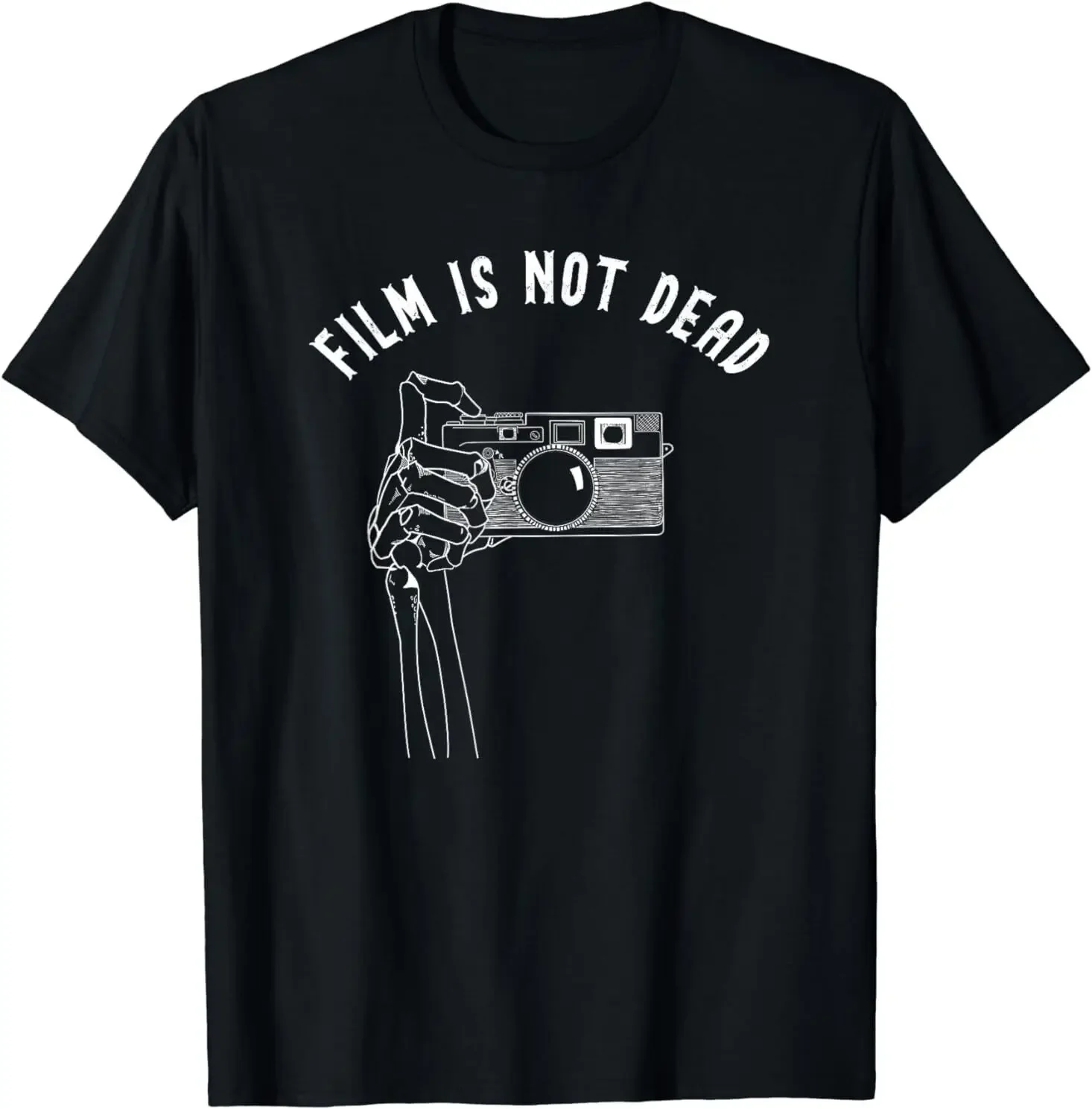 NEW LIMITED Film Is Not Dead - Vintage Analog Camera Photography T-Shirt S-5XL