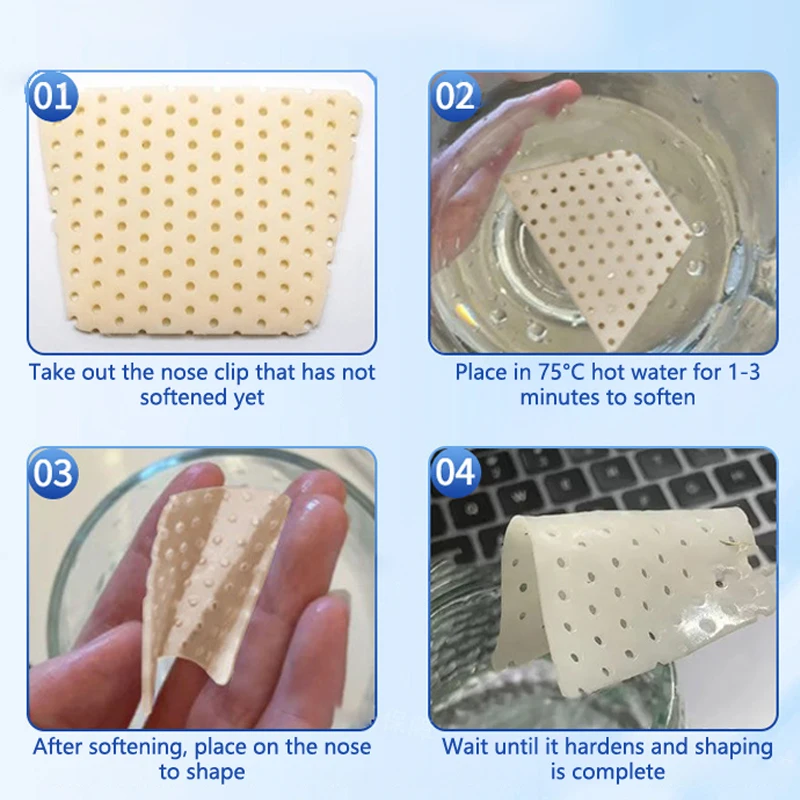 

Low Temperature Thermoplastic Nose Splint Rhinoplasty Nasal Fracture Ortho Immobilization Splint